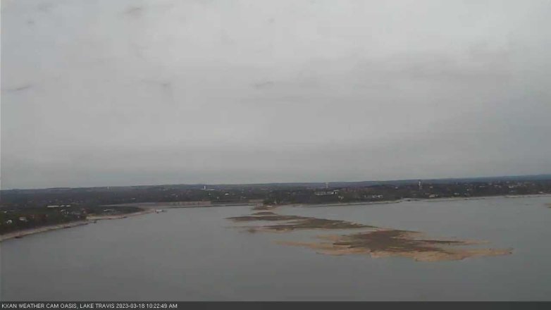 Lake Travis webcam, March 18, 2023 10:25 AM CT
