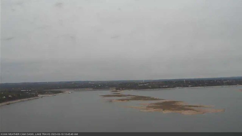 Lake Travis webcam, March 18, 2023 10:45 AM CT