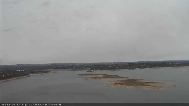 Lake Travis webcam, March 18, 2023 11:45 AM CT