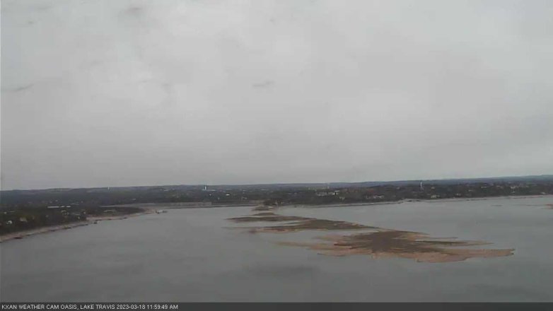 Lake Travis webcam, March 18, 2023 12:00 PM CT