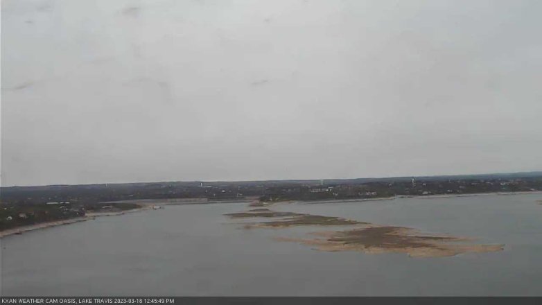 Lake Travis webcam, March 18, 2023 12:45 PM CT