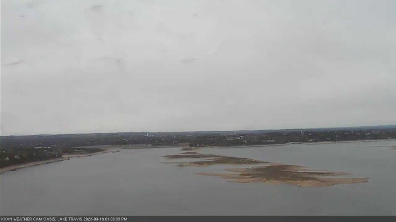 Lake Travis webcam, March 18, 2023 1:00 PM CT
