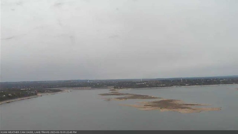 Lake Travis webcam, March 18, 2023 1:25 PM CT