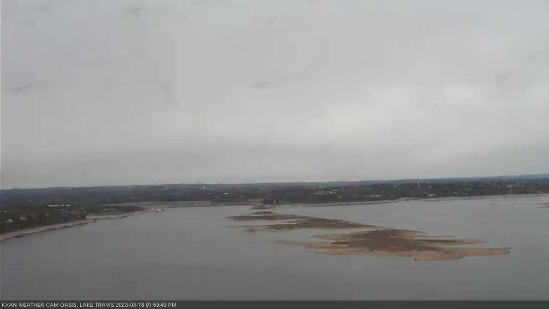 Lake Travis webcam, March 18, 2023 2:00 PM CT