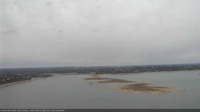 Lake Travis webcam, March 18, 2023 2:25 PM CT