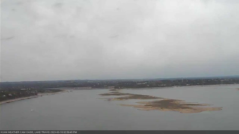Lake Travis webcam, March 18, 2023 3:00 PM CT