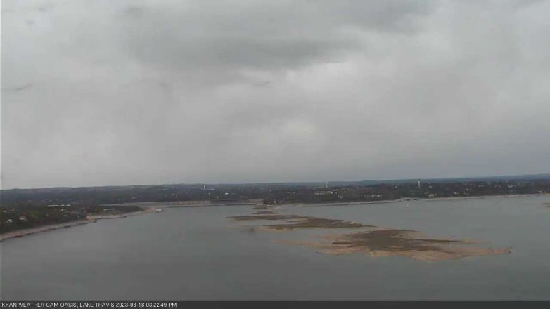 Lake Travis webcam, March 18, 2023 3:25 PM CT