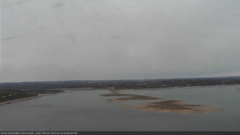 Lake Travis webcam, March 18, 2023 4:00 PM CT