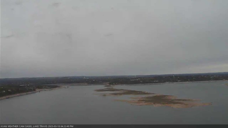 Lake Travis webcam, March 18, 2023 4:25 PM CT