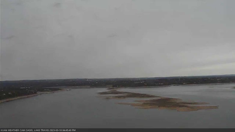 Lake Travis webcam, March 18, 2023 4:45 PM CT