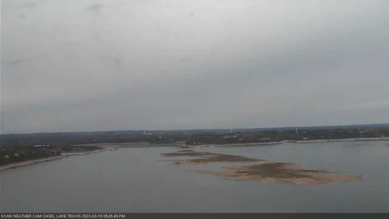 Lake Travis webcam, March 18, 2023 5:45 PM CT