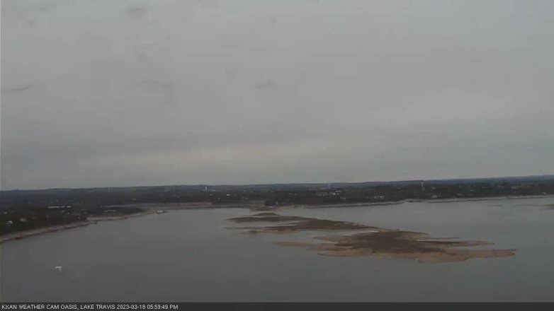 Lake Travis webcam, March 18, 2023 6:00 PM CT