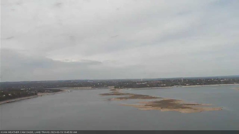 Lake Travis webcam, March 19, 2023 10:45 AM CT