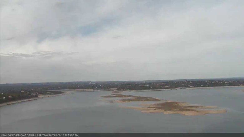 Lake Travis webcam, March 19, 2023 11:00 AM CT