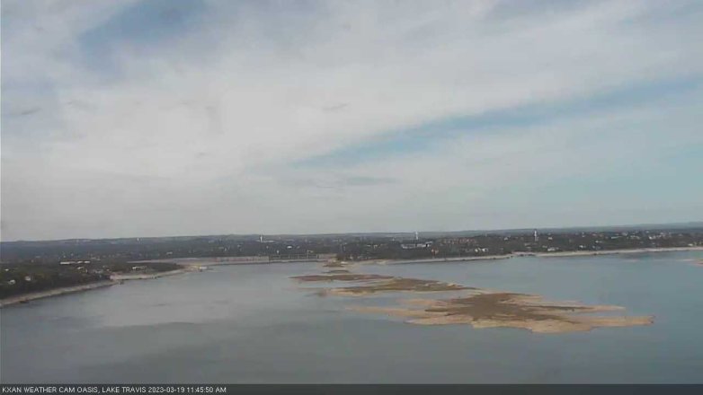 Lake Travis webcam, March 19, 2023 11:45 AM CT