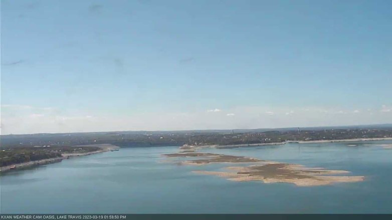 Lake Travis webcam, March 19, 2023 2:00 PM CT