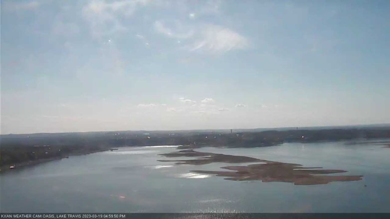 Lake Travis webcam, March 19, 2023 5:00 PM CT