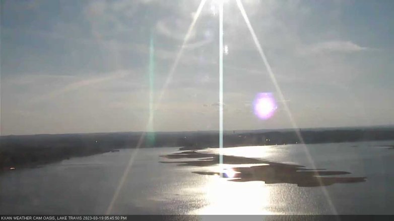 Lake Travis webcam, March 19, 2023 5:45 PM CT