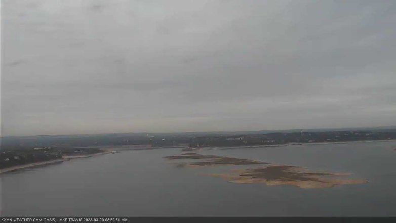 Lake Travis webcam, March 20, 2023 9:00 AM CT