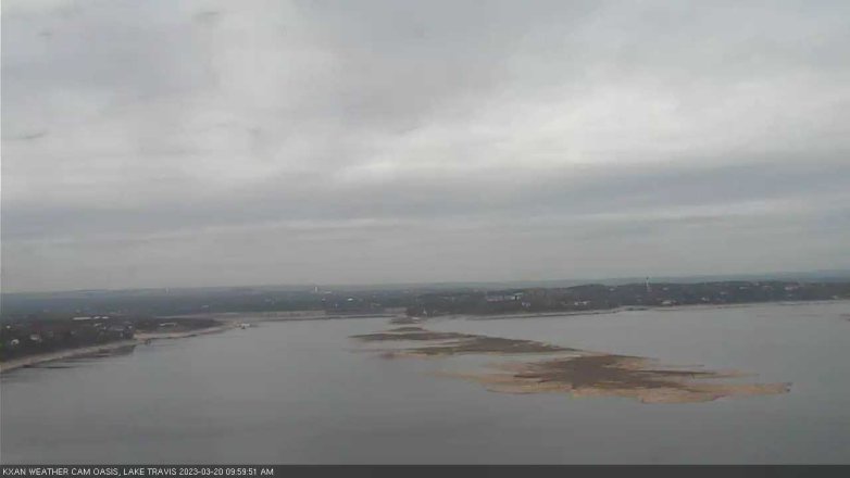 Lake Travis webcam, March 20, 2023 10:00 AM CT