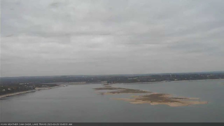 Lake Travis webcam, March 20, 2023 10:45 AM CT