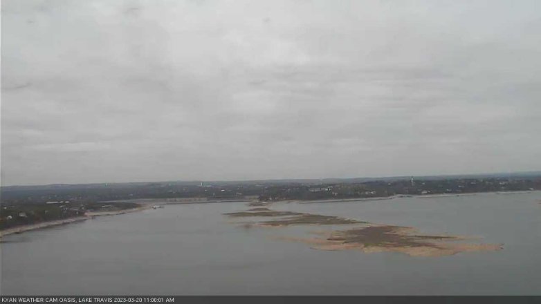 Lake Travis webcam, March 20, 2023 11:00 AM CT
