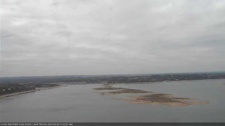 Lake Travis webcam, March 20, 2023 11:25 AM CT