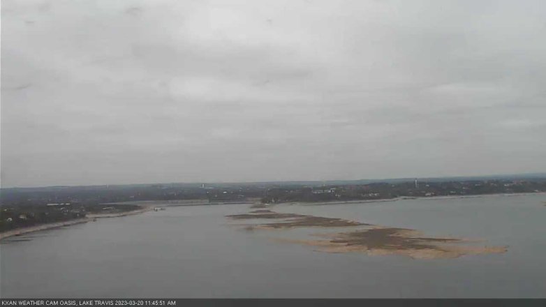Lake Travis webcam, March 20, 2023 11:45 AM CT