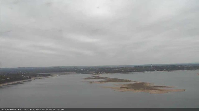 Lake Travis webcam, March 20, 2023 12:25 PM CT