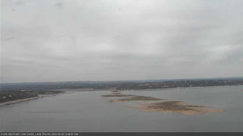 Lake Travis webcam, March 20, 2023 12:45 PM CT