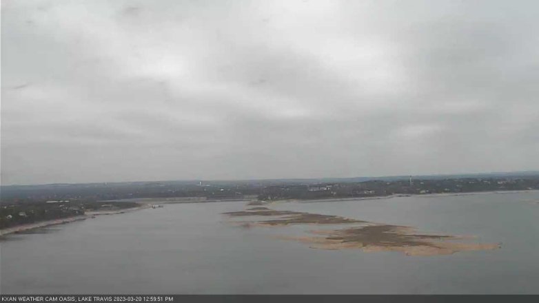 Lake Travis webcam, March 20, 2023 1:00 PM CT