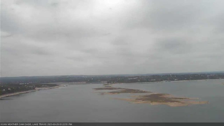 Lake Travis webcam, March 20, 2023 1:25 PM CT
