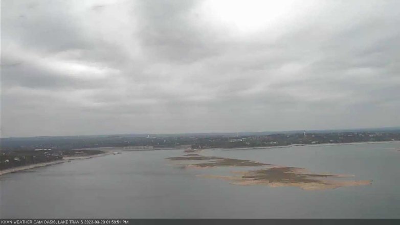 Lake Travis webcam, March 20, 2023 2:00 PM CT