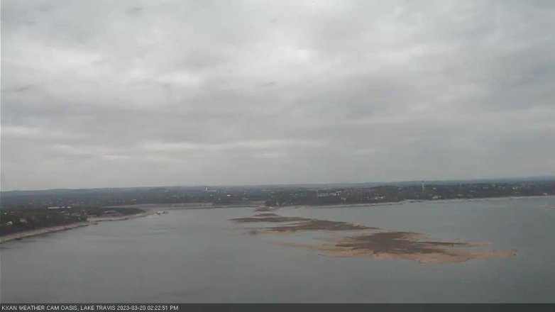 Lake Travis webcam, March 20, 2023 2:25 PM CT
