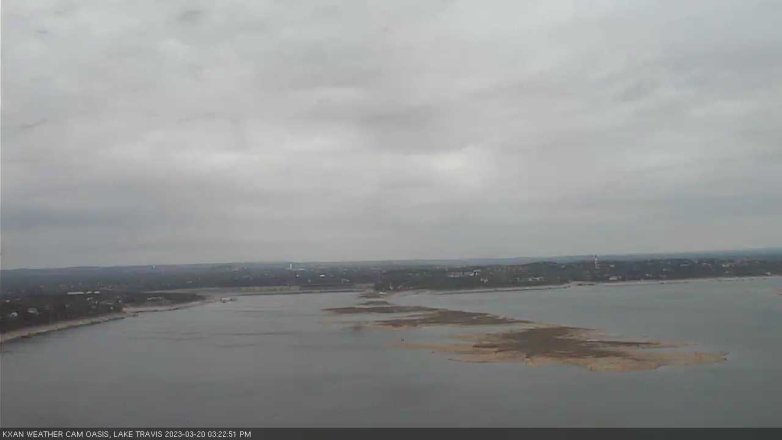 Lake Travis webcam, March 20, 2023 3:25 PM CT