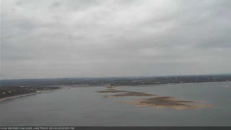Lake Travis webcam, March 20, 2023 4:00 PM CT