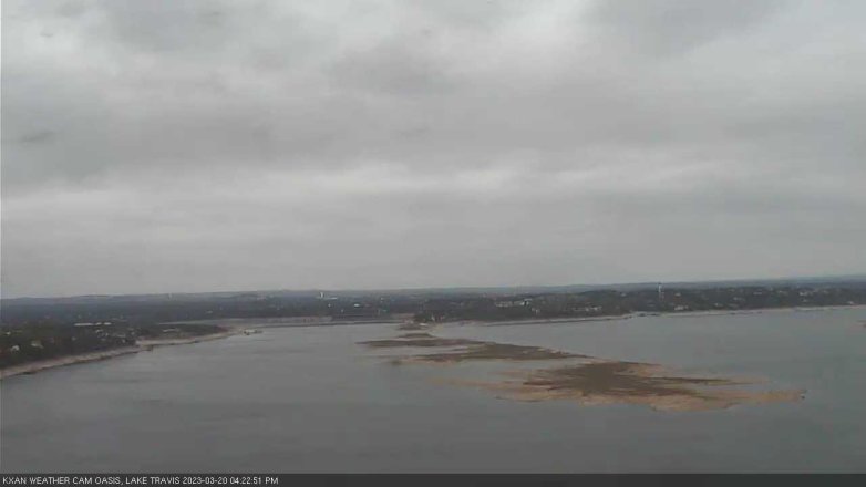 Lake Travis webcam, March 20, 2023 4:25 PM CT