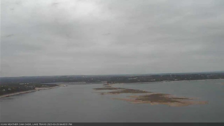 Lake Travis webcam, March 20, 2023 4:45 PM CT