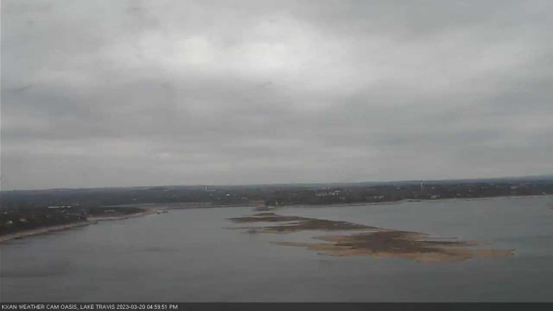 Lake Travis webcam, March 20, 2023 5:00 PM CT