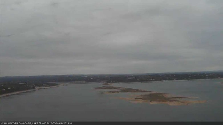 Lake Travis webcam, March 20, 2023 5:45 PM CT