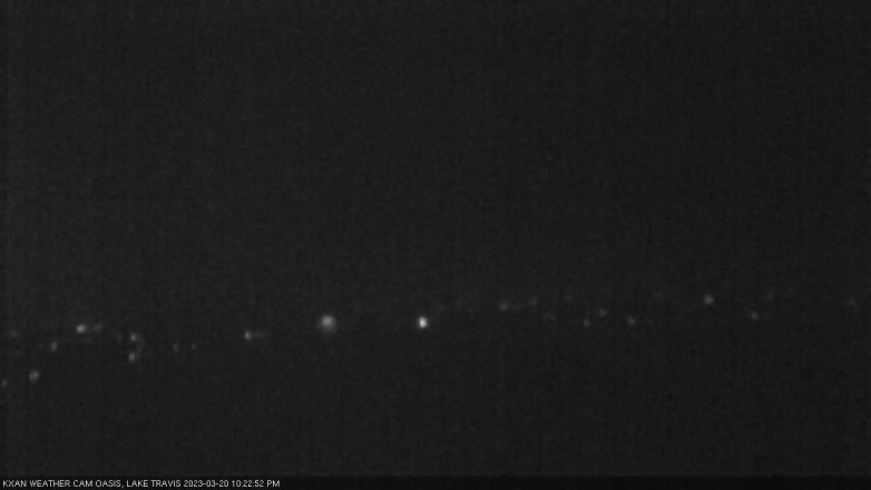 Lake Travis webcam, March 20, 2023 10:25 PM CT