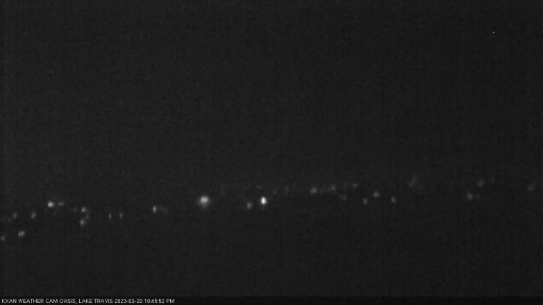 Lake Travis webcam, March 20, 2023 10:45 PM CT