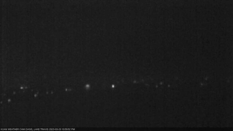 Lake Travis webcam, March 20, 2023 11:00 PM CT