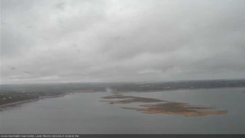 Lake Travis webcam, March 21, 2023 3:00 PM CT