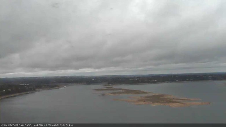 Lake Travis webcam, March 21, 2023 3:25 PM CT