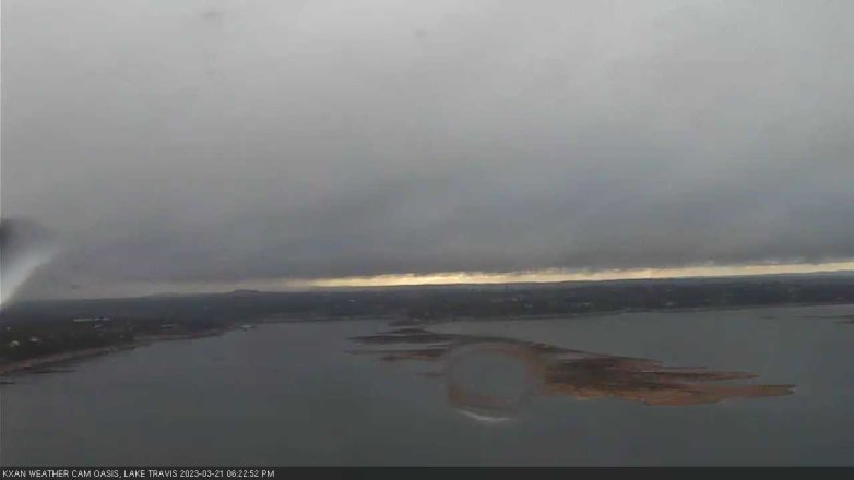 Lake Travis webcam, March 21, 2023 6:25 PM CT