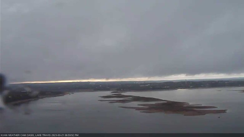 Lake Travis webcam, March 21, 2023 7:00 PM CT