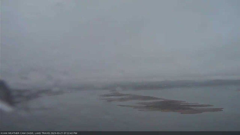 Lake Travis webcam, March 21, 2023 7:25 PM CT