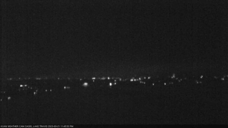 Lake Travis webcam, March 21, 2023 11:45 PM CT