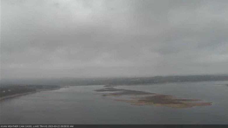 Lake Travis webcam, March 22, 2023 10:00 AM CT
